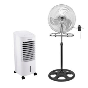 Kit Enfriador de Aire Honeywell + Ventilador Daewoo