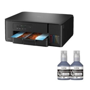 Inicio 34 Kit Impresora Multifunctional Brother + Kit de Tinta Negra