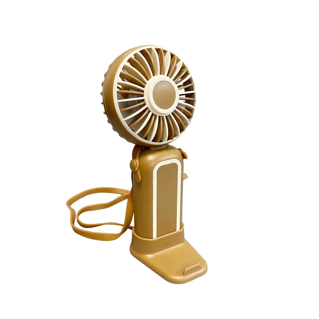 Ventilador Portátil Recargable HX-M1 Plegable 3 Velocidades con Soporte para Celular 7 HX-M1 MINI VENTILADOR PORTABLE