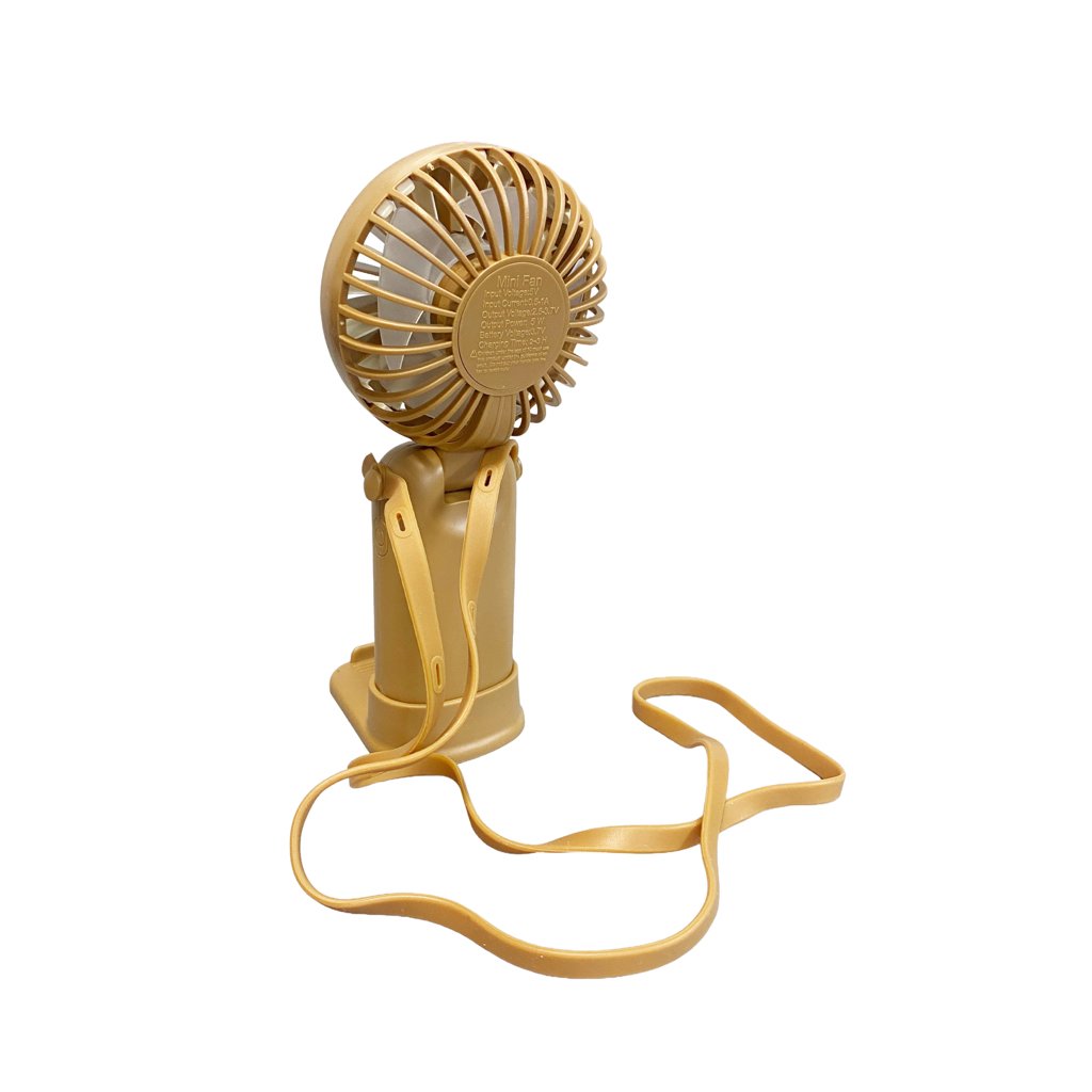 Ventilador Portátil Recargable HX-M1 Plegable 3 Velocidades con Soporte para Celular 8 HX-M1 MINI VENTILADOR PORTABLE
