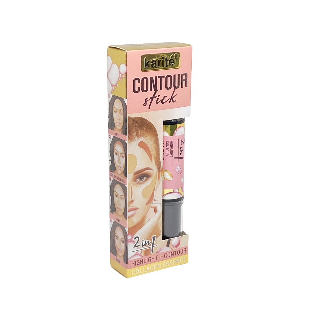 Barra de Contorno e Iluminador Dúo Karité 8 68223-47A BARA DE CONTORNO DUO Y RESALTADOR
