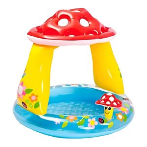 ALBERCA INFLABLE PARA BEBE CON TECHO 57114NP