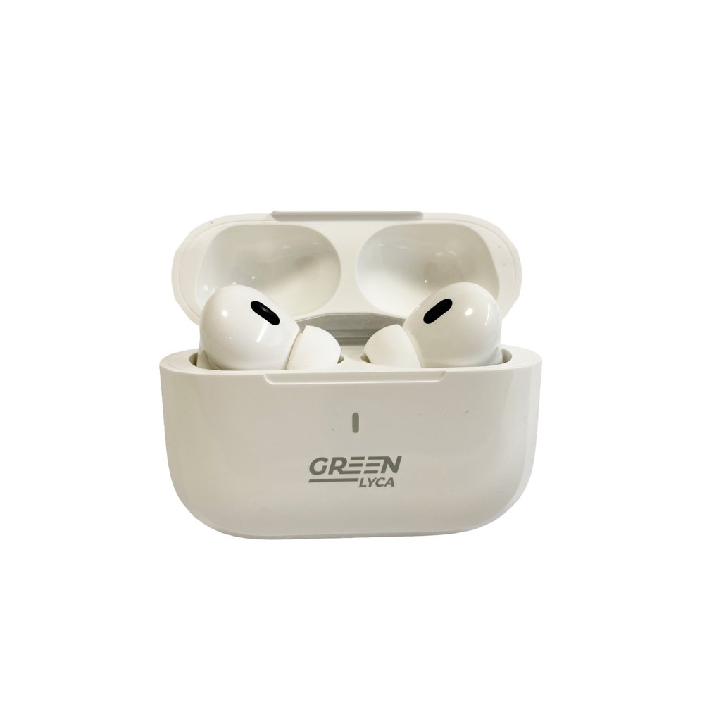 Audífonos Bluetooth Green Lyca GL70069 con Estuche de Carga Blanco 6 AURICULARES TWS