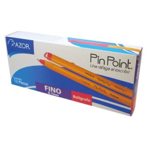 BOLIGRAFO P/FINO STICK RJO C/12 PINPOINT