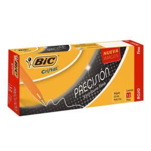 BOLIGRAFO P/FINO STICK RJO PRE C/12 BIC