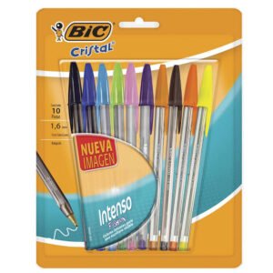 BOLIGRAFO P/GSO STICK FASH BLT/10INT CRISTAL