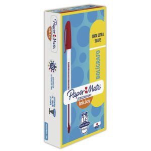 BOLIGRAFO P/MED STICK ROJO CJA/12 KMETRICO