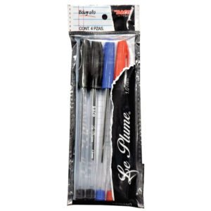 BOLIGRAFO P/MED STICK SDO BOL/4 LE PLUME