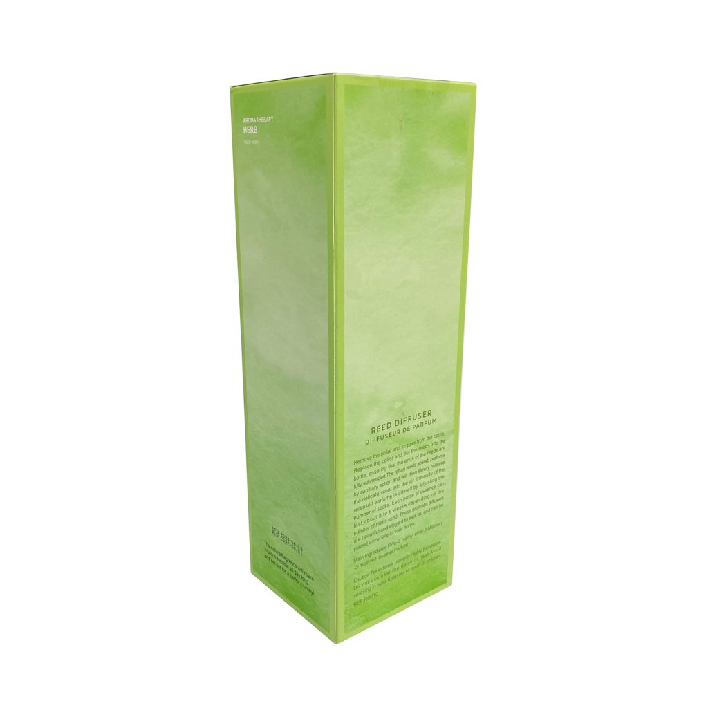 Difusor Aromático Verde Silver Jasmine 150 ml 8 BOTELLA AROMATIZANTES CRISTAL 150 ML