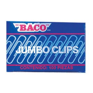 CLIP TROPICALIZADO JUMBO C/100 BACO