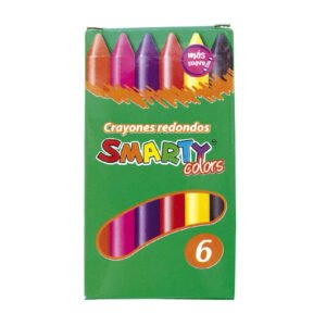 CRAYON ESC RED DELG C/6 SMARTY
