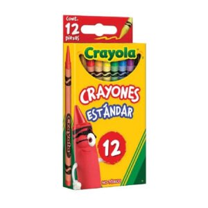 CRAYON ESC RED ESTANDAR CJA/12 CRAYOLA