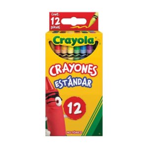 CRAYON ESC RED ESTANDAR CJA/12 CRAYOLA