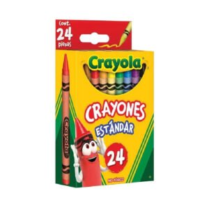 CRAYON ESC RED ESTANDAR CJA/24 CRAYOLA