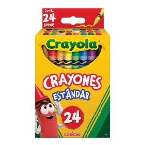 CRAYON ESC RED ESTANDAR CJA/24 CRAYOLA