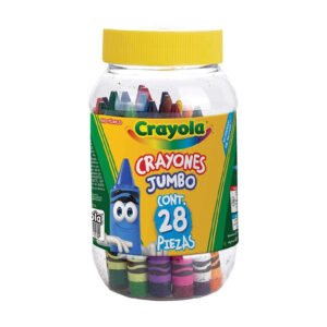 CRAYON ESC RED JUMBO BTE/28 CRAYOLA