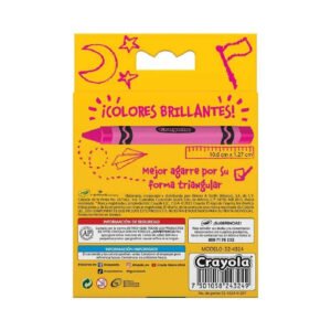 CRAYON ESC TRIANG JUMBO CJA/24 CRAYOLA