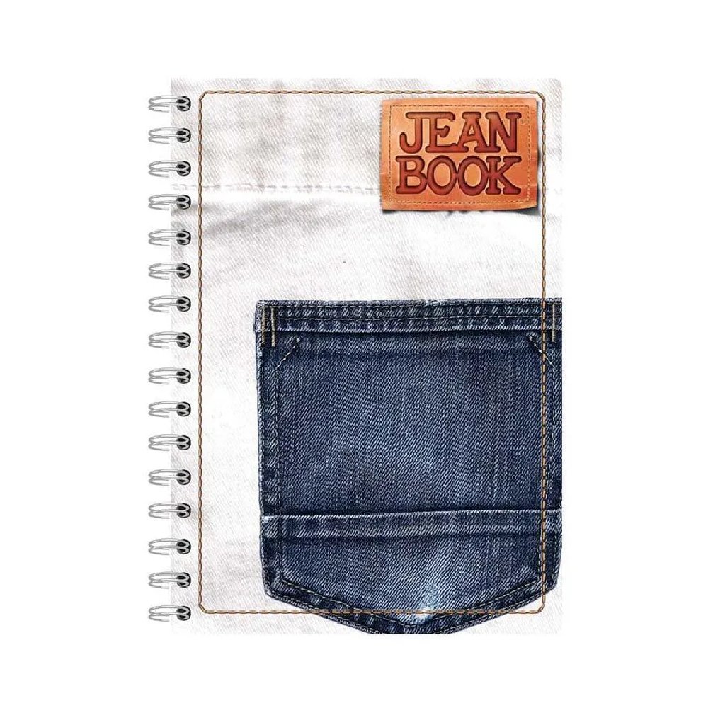 Cuaderno Espiral 100 Hojas Francés C-7 Jeanbook 6 CUADERNO ESP 100H FRA C-7 JEANBOOK