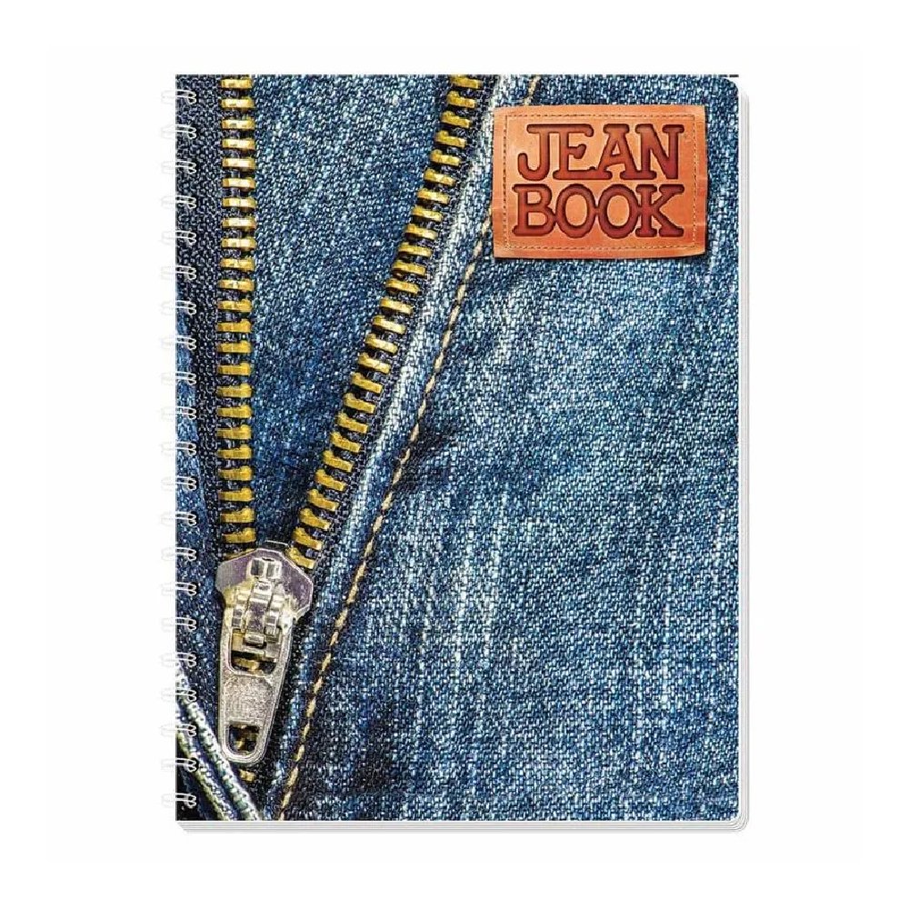 Cuaderno Espiral 100 Hojas Profesional Blanco Jeanbook 6 CUADERNO ESP 100H PROF BCO JEANBOOK