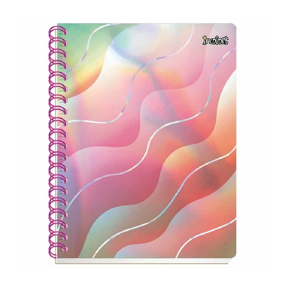 Cuaderno Espiral 100 Hojas Profesional C-5 Incolors Scribe 6 CUADERNO ESP 100H PROF C-5 INCOLORS