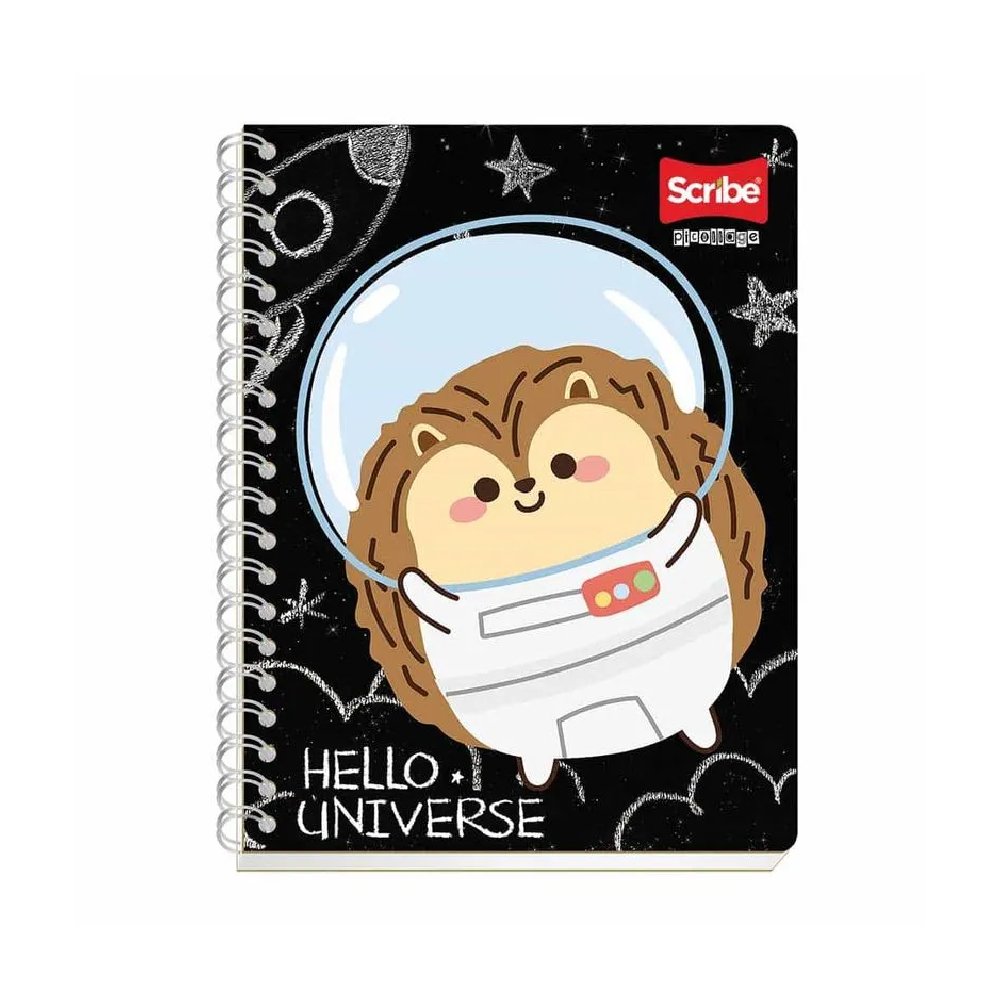 Cuaderno Espiral 90 Hojas Profesional Raya Picollag Scribe 6 CUADERNO ESP 90H PROF RAYA PICOLLAG