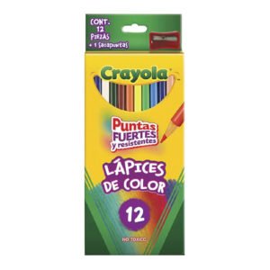 LAPICES DE COLOR 12-L RED 042020 CRAYOLA