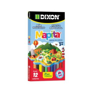 LAPICES DE COLOR 12-L RED MAPITA