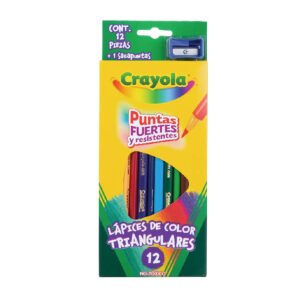 LAPICES DE COLOR 12-L TRIANG CRAYOLA