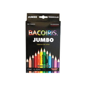 LAPICES DE COLOR 12-L TRIANG JUMBO BACOIRIS