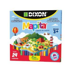 LAPICES DE COLOR 24-L RED MAPITA
