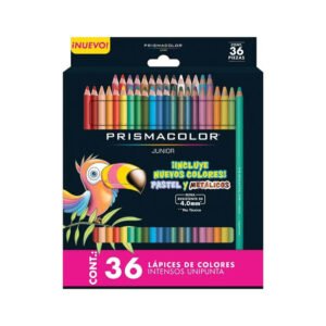 LAPICES DE COLOR 36-L RED 4MM PRISMACO