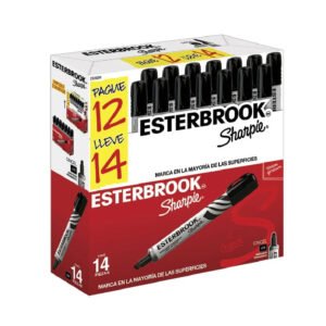 MARCADOR PERMAN GRSO NEG CJA/14 ESTERBRO