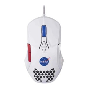 MOUSE ALAM GAMER BCO/AZL 6400 DPI NS-GM03