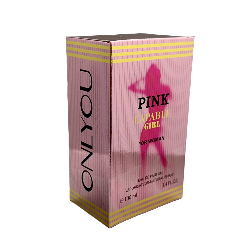 Perfume Pink Capable Girl For Woman 100 ml 8 OLU939-15*96 PERFUME PINK CAPABLE GIRL 100 ML