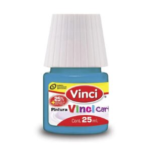 PINTURA ESC 25ML AZL TURQ 65 CARTEL VINCI