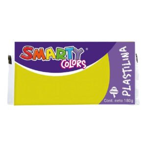 PLASTILINA MARQUETA 180G AMARILLO SMARTY