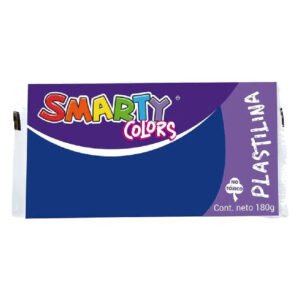 PLASTILINA MARQUETA 180G AZUL OBS SMARTY