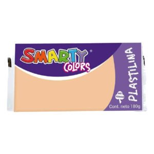 PLASTILINA MARQUETA 180G ROSA CARNE SMARTY