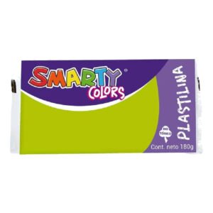 PLASTILINA MARQUETA 180G VDE LIMON SMARTY
