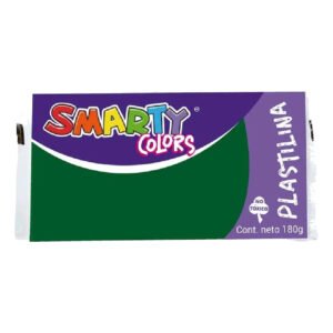 PLASTILINA MARQUETA 180G VERDE OBS SMARTY