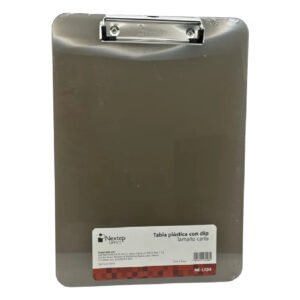 TABLA SUJETAPAPEL NE-172H PLASTICA CON CLIP CARTA HUMO