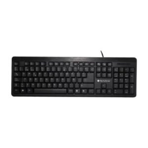 TECLADO ALAMBRICO NEG TZ16TEC01