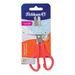 TIJERA ESCOLAR 5 PULG OREJA PLAST PELIKAN
