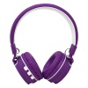 Audífonos Necnon Inalámbrico Diadema NBH-05 Alcan 10m Morado_1