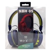 Audífonos Necnon Inalámbrico Diadema NBH-05 Alcance 10m AZUL_6