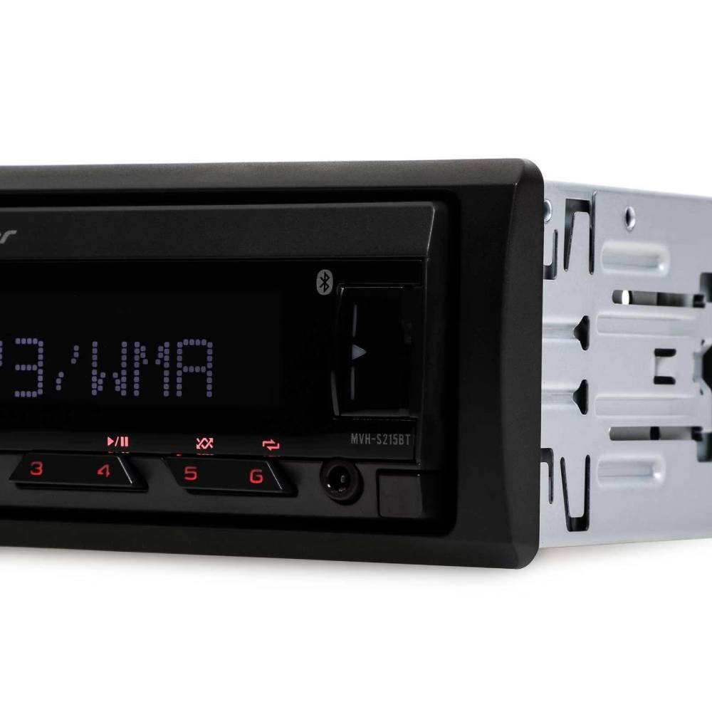 Stereo para Auto PIONEER Bluetooth Usb Mp3 Radio Am/Fm MVH-S215BT