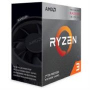 Procesador AMD RYZEN 3 3200G, 2a Gen, serie 3000, SKT AM4, con Graficos RADEON, Vega 8, 3.6 GHz Base/ 4.0 GHz Max Boost, 6MB Cache